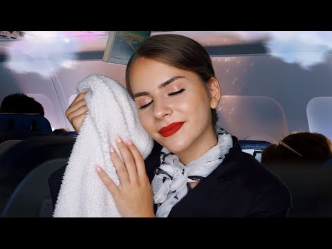 ASMR Gemütlicher First Class Flug | Roleplay ✈️