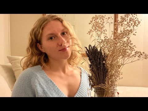 ASMR Spiritual Cleanse w/ Dried Flowers & Aromatic Plants