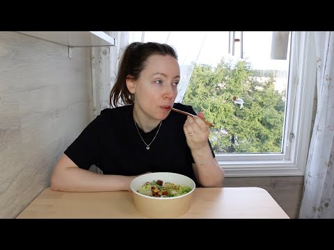 ASMR Whisper Eating Sounds | Pasta Salad | Mukbang 먹방