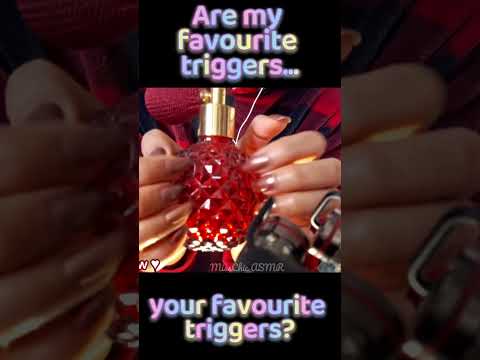 ASMR Are My Favourite Triggers Your Favourites? #asmrtriggers #asmrsounds #asmrshorts