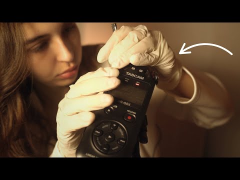 ASMR LIMPEZA DE OUVIDO NO TASCAM