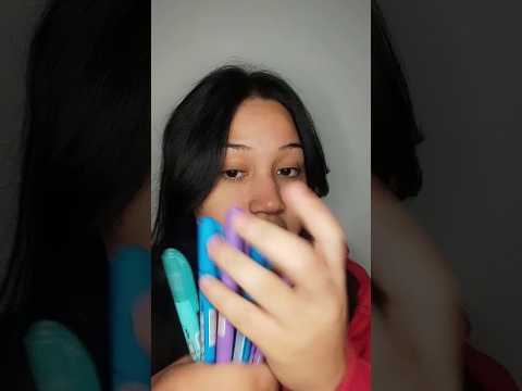 ASMR-te maquiando com canetinhas coloridas✨ #asmr #asmrvideo #asmrsounds