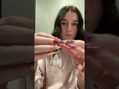 #asmr #longnails