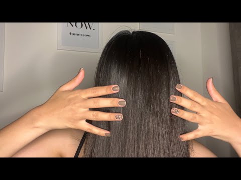 Brushing my hair over my face Lofi 