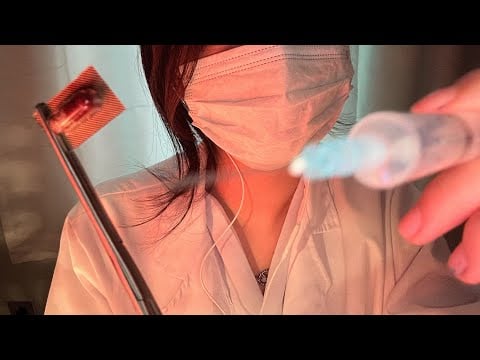 ASMR 💊 팅글 고막 교체 수술 병원 롤플레이 Ear Surgery RP (Sub)