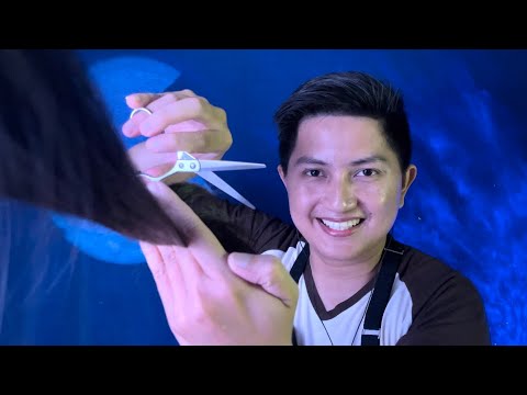 ASMR Barbershop 💈for Long Hair💈