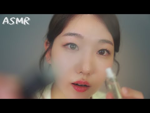 [ASMR] 친구야 내가 이쁘게 속눈썹 펌 해줄게 ✨ | 영어 상황극 ASMR