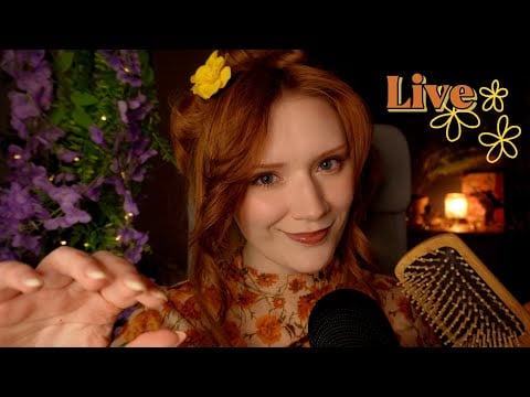 ASMR😴Spit painting, Mic scratching&Inaudible whisper,Kisses,Jellyfish,Wooden skin care,Thunderstorm✨