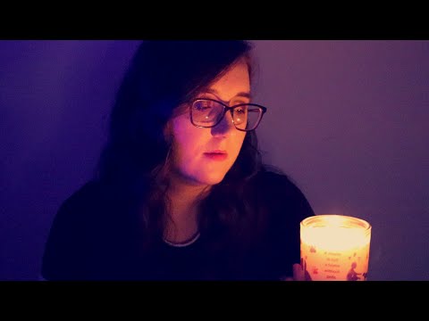 Candle ASMR 🕯 follow the light, wax tapping, lid sounds (soft spoken)