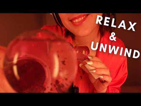 ASMR | Watch the Water Move Right in Front of Your Screen 💧🔮 | Whispering for Sleep (6 Hours)