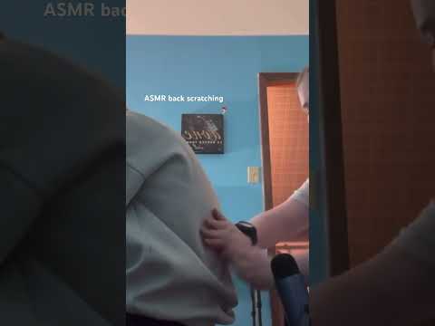 ASMR Back Scratching #tingles #tinglyfeeling #asmrsounds #asmrvideo #relax #tinglysounds #asmrsleep