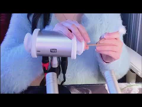 Deep ASMR Ear Cleaning & Scalp Massage: Sleep, Relaxation & Soothing Sounds / 4Hr (No Talking)