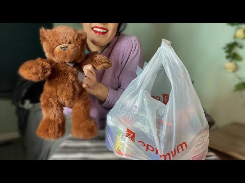 ASMR Haul Whisper - Random Things! - Bag Crinkles, Whispering, Relaxing Sounds!