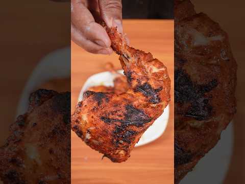 🔥 ASMR Tandoori Chicken 🍗 | Smoky & Juicy | Satisfying Cooking Sounds #shorts #asmr