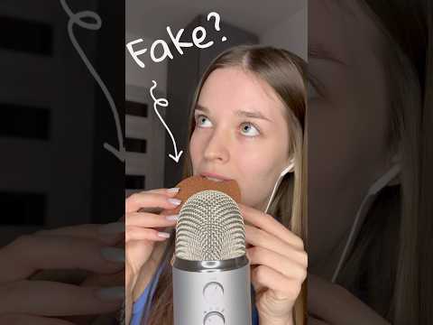 real or fake? #asmr