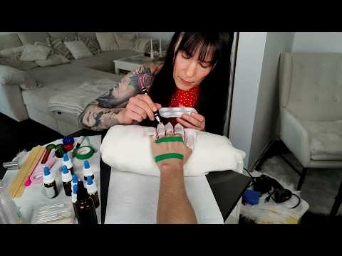 Hand Allergy Test ASMR