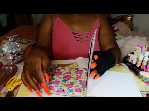 Gratitude | Scrapbooking Art Journaling 11 ASMR Chewing Gum