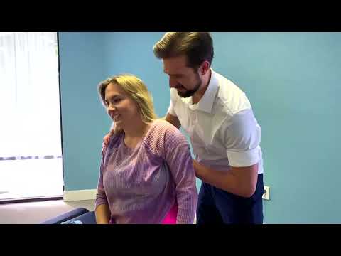 Dr. Mondragon Gets Bones CRUNCHED by Dr. Ed McLaughlin, DC, her brother
