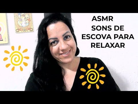 ASMR- SONS DE ESCOVA PARA RELAXAR VEM COMIGO#asmr #sonsdeboca #robertanikasmr