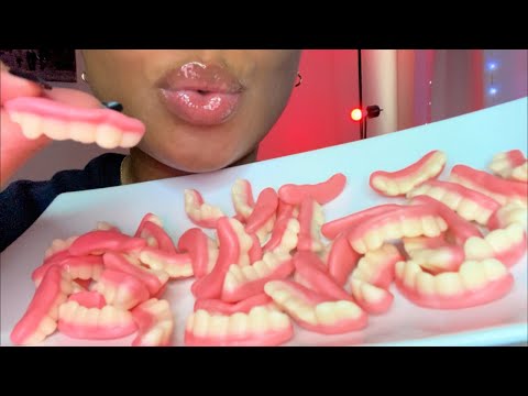 ASMR | Gummy Teeth 🦷 Squishy Eating Sounds