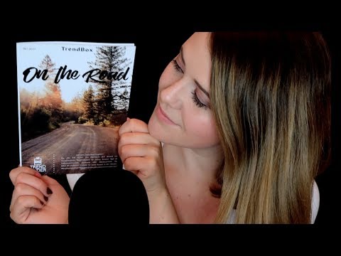 ASMR ♡ Sanftes Unboxing -  Trendbox ♡ On the road - Juni 2017 | deutsch /german