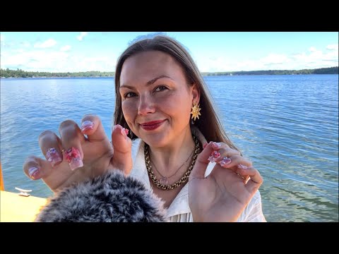 asmr/ a tingly ramble + water sounds🥰🌊