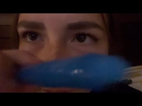 Drawing on you ~ Mouthsounds and visuals (CHILL TASCAM ASMR)