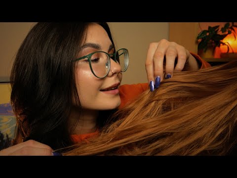 ASMR PO POLSKU • koleżanka bawi się Twoimi włosami po szkole 💇🏻‍♀️ osobista uwaga, czesanie, szept