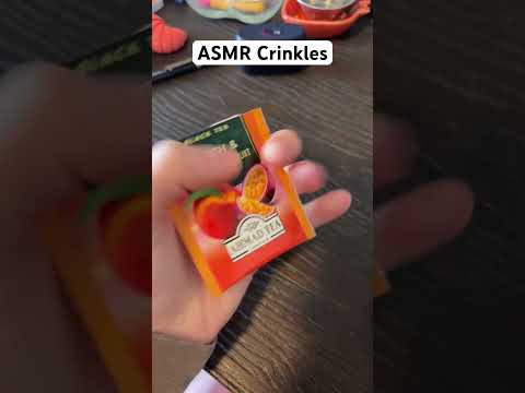 ASMR Tea Package Crinkles #asmr #crinkly #relax #tea