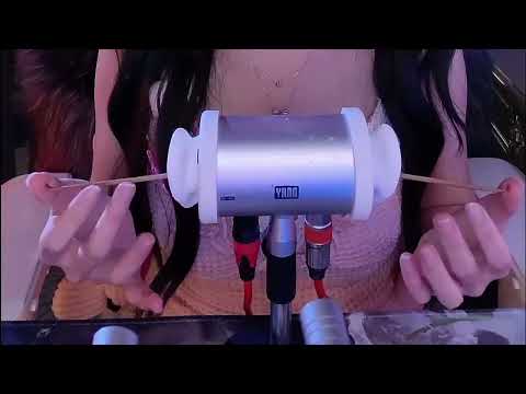 Deep Ear Cleaning & Relaxing ASMR: Gentle Ear Brushing, Scraping, Hair Washing & Tapping Sounds