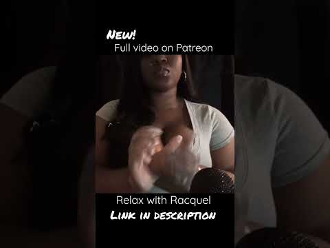 Lotion Sounds ASMR #shorts #patreon #asmr
