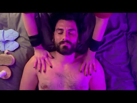 ASMR MASSAGEM INDIANA NA CABEÇA SATISFATÓRIA | MANNU ASMR