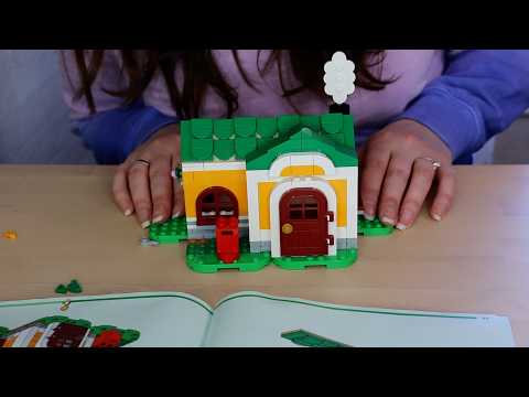 ASMR LEGO Building | Animal Crossing House | Part 2