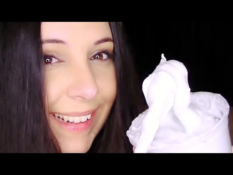 Binaural ASMR Experiment:  Shaving Cream And Pop Rocks...AKA "Feather Cream" :P