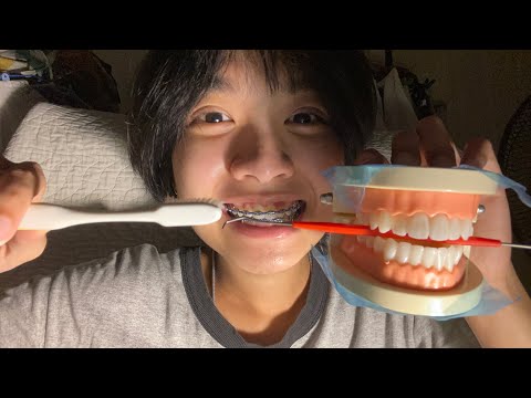 ASMR Teeth แปรงฟัน จิ้มฟันไปเรื่อยๆ 🦷🪥😬 จนคุณหลับ😴