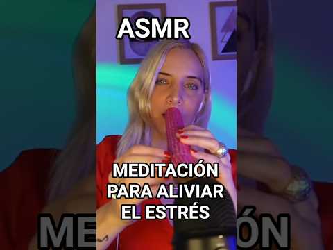 ASMR MEDITACIÓN PARA ALIVIAR EL ESTRÉS #asmr #asmrmeditación #meditación #meditaciónguiada #dormir