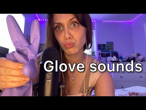 ASMR FAST AND AGGRESSIVE/ Mouth sounds, glove sounds, hand sounds, rambles