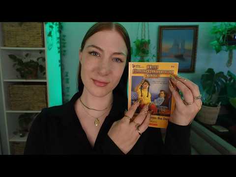 ASMR 🌧️  Rainy Whispered Reading The Babysitters Club 📚 CHs 1-7