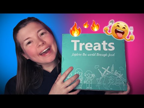 ASMR Fast and Aggressive TryTreats Unboxing and Snacking