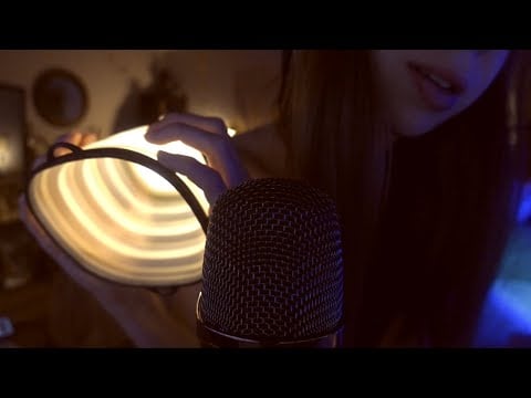ASMR | Humming, tapping, inaudible whispering (gets darker)