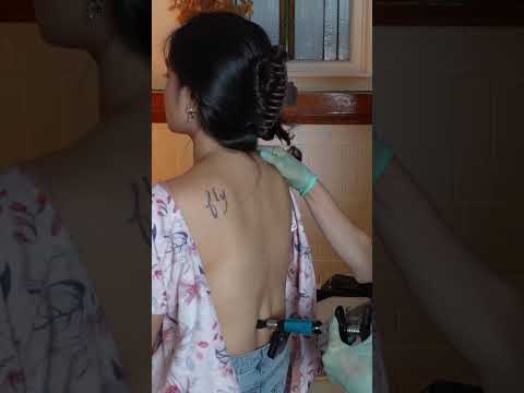 Asmr back exam #asmr #asmrsounds #asmrvideo #relaxing #relax #satisfying #satisfyingvideo #tingles