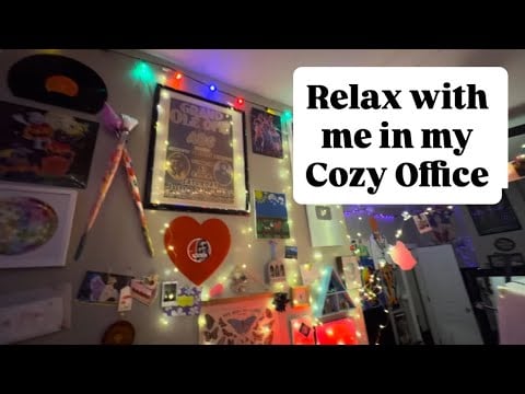 COZY OFFICE ASMR - Looking for my button eyes 👀 [Soft Spoken] 