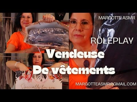 ASMR français, Rôleplay "Vendeuse de vêtements "