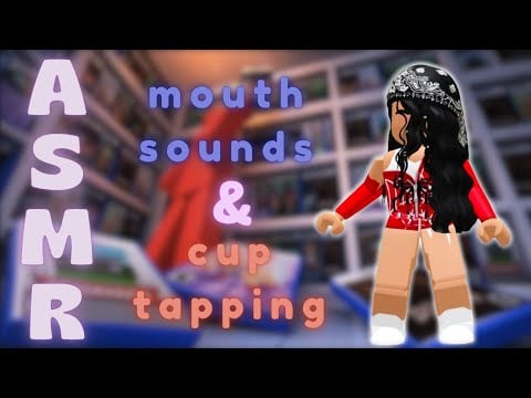 Roblox ASMR ✧ Mouth Sounds With Tingly Tiny Cups 💤😴 | Clean the game room 🎮