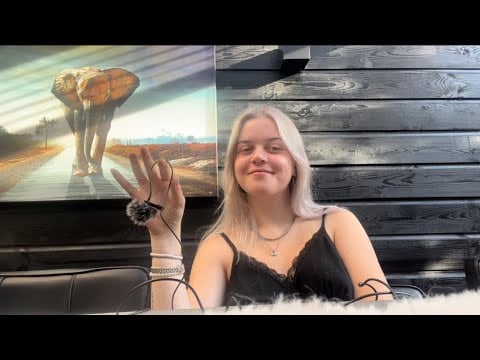 asmr | a new mic!! very random hahah