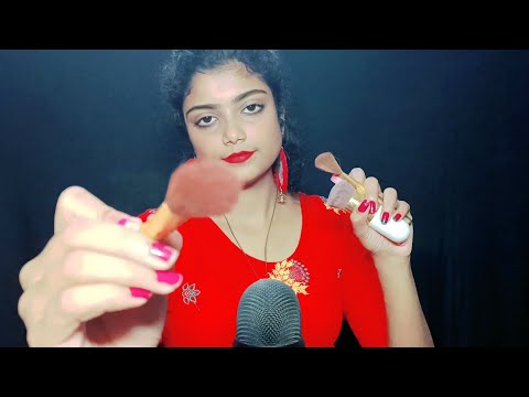 ASMR | Brushing Your Face | Mic Brushing 🖌😪