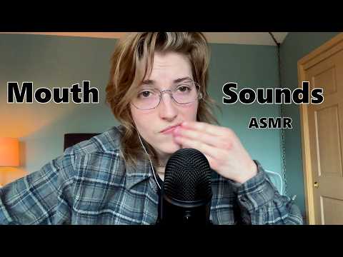 Mouth Sounds ASMR: licking, spit painting, etc.