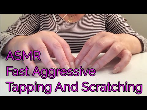 ASMR Fast Aggressive Tapping And Scratching