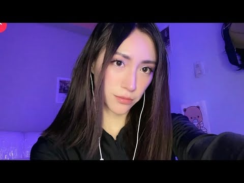 Me quedo hasta verte dormidito❤️🙈Susurros muy, muy cerca de ti ASMR