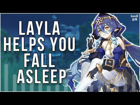 [F4A] Layla Helps You Fall Asleep | Genshin Impact Sleep Aid ASMR